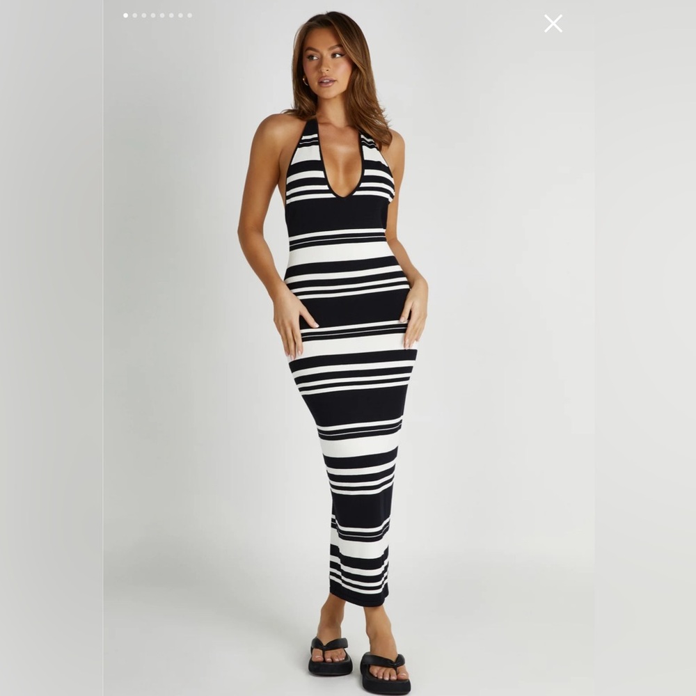 Brienne Stripe Maxi Dress